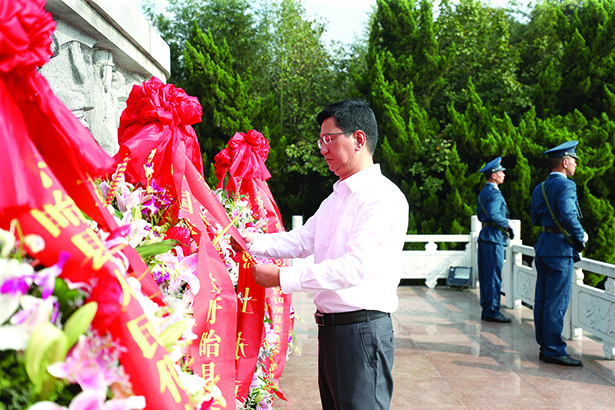 盱眙县举行烈士纪念日公祭活动